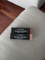 MAC lipsticks « gel » and « O »